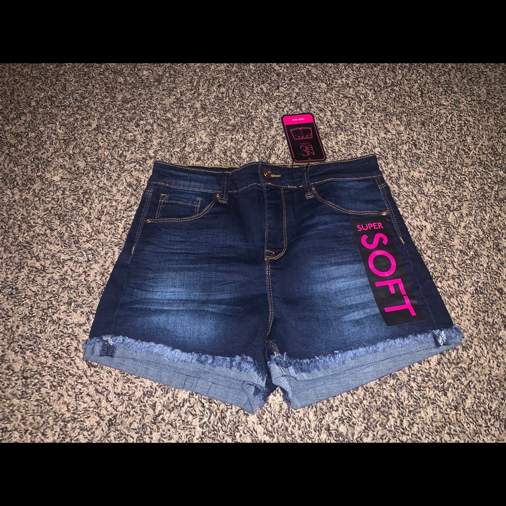 High waisted shorts
